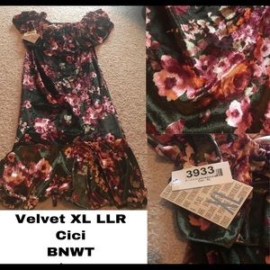 Velvet Lularoe Cici Dress